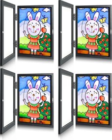 Művészi képkeret képek rajzok Nyitható A4