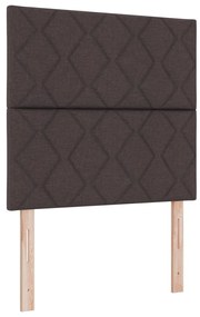 gyémánt blokkmintás sötétbarna fejtámla 90 cm kárpit, gyémánt blokkmintás sötétbarna fejtámla 180 cm kárpit