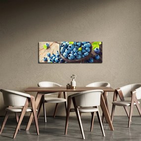 Kép - Áfonya (órával) (90x30 cm)