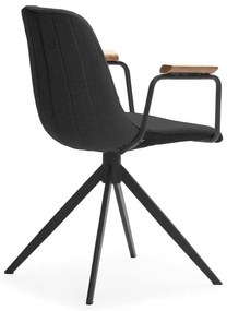 Fekete étkezőszék szett 2 db-os Tali – Marckeric