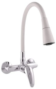 RAV Slezák SA002.5/13S - Mosogató csaptelep SAZAVA 32,3 cm szürke/fényes króm