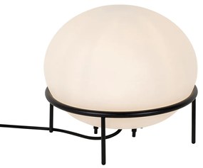 Design kültéri asztali lámpa fekete - Jannie