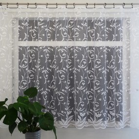 Mg Függöny 35913 Fehér 250cm Minőség lengyel 0,5m