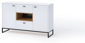 Komód  Oliver K2D2SZ (fehér + artisan tölgy). 1051817
