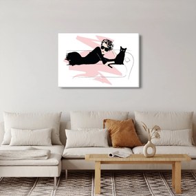 Kép - Fashion lady (90x60 cm)