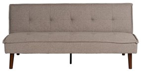 Szürkésbézs zsenília kinyitható kanapé 181 cm – Ixia