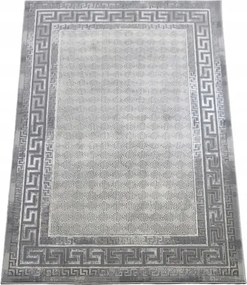 Szőnyeg 200x290 Klasszikus Nappaliba Szürke Kétszintes