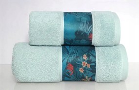 Törölköző Greno Love It aqua pamut puha, gyorsan száradó 50x90