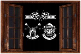 Poszterek 60x40 Motorkerékpáros hangulat