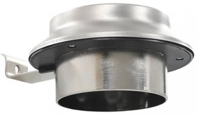 6 db kerek fehér kültéri napelemes LED lámpa, 12 cm