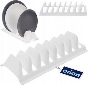 Fedéltartó Állvány Tányérok Konyhai rendszerező szekrény fiókhoz fehér