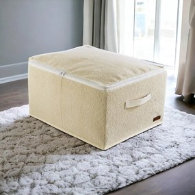 Textil ruhatároló doboz 42x34x42 cm – Mioli Decor