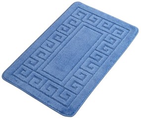 Kék fürdőszobai kilépő 50x70 cm Ethnic – Foutastic