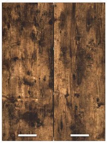 Függő szekrény Riga Füstölt tölgy 60 x 31 x 80 cm Faanyag