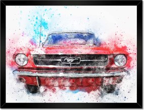 Poszterek keretben 40x30 Ford Mustang