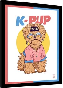 Keretezett poszter Vincent Trinidad - K Pup