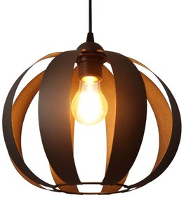 Csillár zsinóron NEWTON 1xE27/15W/230V fekete