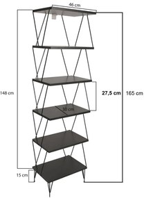 Könyvtár Balaban Anthracite