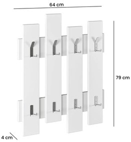Fali fogas Wave - White