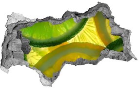 3d-s lyukat fali matrica Lime és citrom nd-b-81010621