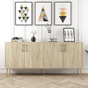 Konzolasztal Kiev - Travertine