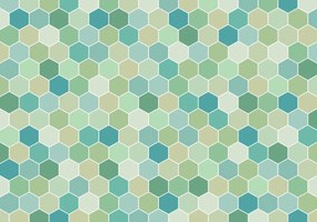 Fotótapéta - Celadon mozaik - pasztell (152,5x104 cm)