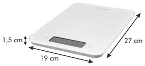 Tescoma ACCURA digitális konyhai mérleg, 15 kg, L