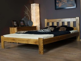Fenyő ágy 120x200 Brita tölgy