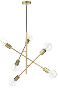 ONLI - Csillár zsinóron CROSS 6xE27/22W/230V