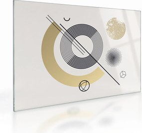 Üveg kép - Geometriai formák N⁰2 (70x50 cm)