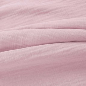 Goldea muszlin párnahuzat - pasztell rózsaszín 40 x 40 cm