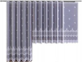 Mg Függöny jacquard fehér 648/229 250cm lengyel 0,5m