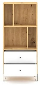 Komód SULA artisan tölgy/fehér