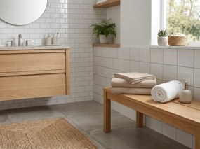 Pamut lepedő STANDARD 140x240 cm, bézs