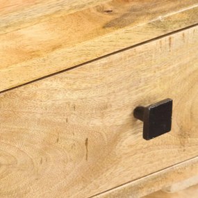 tömör mangófa tálalóasztal 115 x 35 x 76 cm