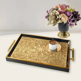 Üveg tálca 50 × 29 × 3,5 cm