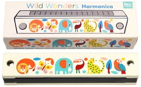 Játékhangszer Harmonica Wild Wonders – Rex London