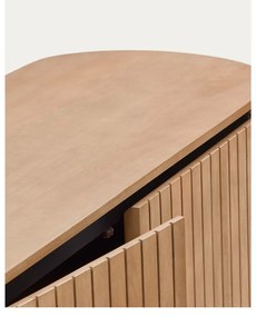 Natúr színű mangófa alacsony komód 120x80 cm Licia – Kave Home