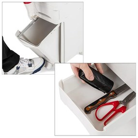 3 az 1-ben gurulós hulladékgyűjtő