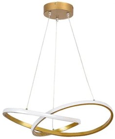 RÁBALUX 72215 CASTIEL Modern Led Függesztett Lámpa Arany IP20