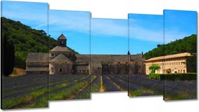 Vászonkép 150x80 Levendulamező