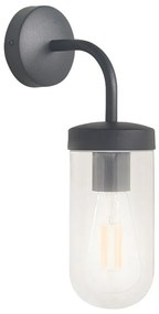Rabalux 3310 - Fürdőszobai fali lámpa YAGO 1xE27/60W/230V IP44 fekete 3310