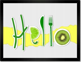 Poszterek keretben 40x30 Trópusi üdvözlet