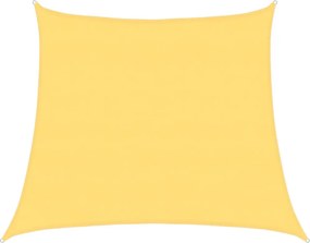 vidaXL bézs HDPE napvitorla 160 g/m² 4/5 x 4 m