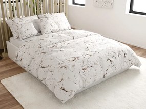 Mikroszálas ágyneműhuzat MARBLE, fehér Ágyneműhuzat mérete: 70 x 90 cm | 140 x 200 cm