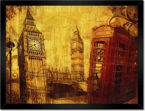 Poszterek keretben 40x30 Big Ben