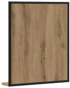 Fürdőszobai Tükör Kézműves Tölgy 50x12x60 cm Fából