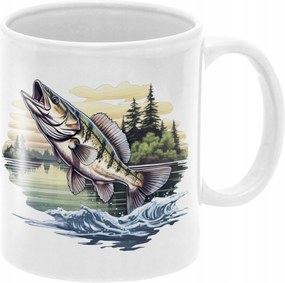 Gyönyörű Bögre Horgászoknak Születésnapi Ajándék Halaknak 330 ml Csomagolás