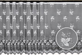 Mg Függöny jacquard 2686 Fehér 300X160 kész szalaggal