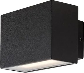 Mataro kültéri fali lámpa 7w 430lm ip54 fekete